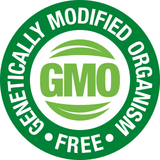 Non-GMO ingredients badge