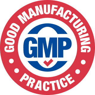 GMP certified facility badge