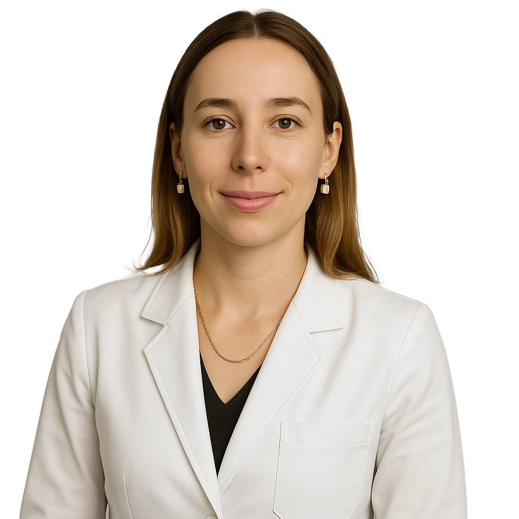 Reviewer photo with Men’s Growth on desk